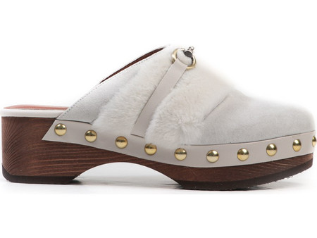 Laila Clogs White