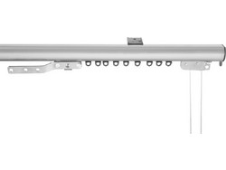 Σιδηρόδρομος Οβάλ Μονός 150cm Grace Nikel 670163