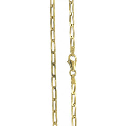 Αλυσίδα χρυσή 14Κ Lugga 45cm 2.90mm