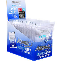 Atomic Φιλτράκια Σακουλάκι - 5.7mm Extra Slim 500 - 15τεμ