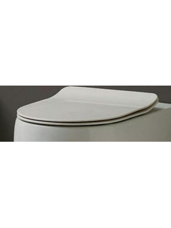 KERASAN FLO ΚΑΛΥΜΜΑ ΛΕΚΑΝΗΣ ΛΕΥΚΟ SLIM SOFT CLOSE -444941