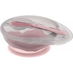 Μπόλ με κουταλάκι Kikkaboo Pink