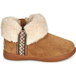UGG Παιδικά Μποτάκια Ταμπά Suede με Φερμουάρ και Γούνα 1143659T-CHE