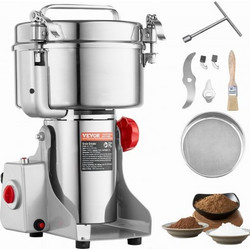 VEVOR Ηλεκτρικός Μύλος Μπαχαρικών 2500g Υψηλής Ταχύτητας DDDPSGWYMJ25ODXN1V2