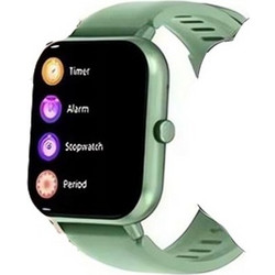 Αδιάβροχο Smartwatch M4 Έξυπνο Ρολόι με Οθόνη Αφής και Σύνδεση Bluetooth Πράσινο - Aria Trade