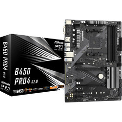 Asrock B450 Pro4 R2.0 Motherboard ATX με AMD AM4 Socket