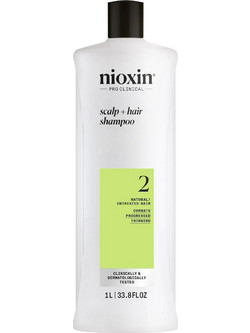Nioxin Cleanser System 2 Σαμπουάν κατά της Τριχόπτωσης 1lt
