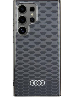 Audi IML Stitching Pattern MagSafe Case S24 Ultra S928 black/black hardcase AU-IMLMS24U-Q5/D3-BK