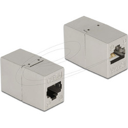 Delock Μούφα RJ45 8P/8C 1:1 STP (Cat6a)