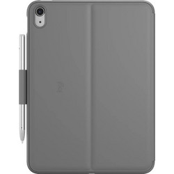 Logitech Slim Folio Θήκη με Πληκτρολόγιο Grey (iPad 10th Gen)