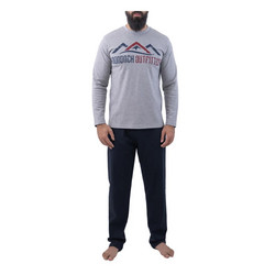 FMS Ανδρική Πυτζάμα Outfitter, Χρώμα Γκρι