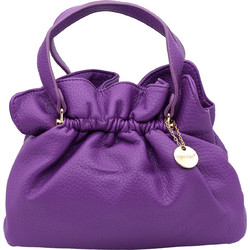 Ghetto Soft Leather Bucket Bag Γυναικεία Τσάντα Χειρός Μωβ
