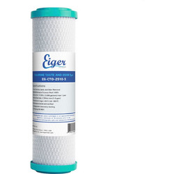 Ανταλλακτικό Φίλτρο Ενεργού Άνθρακα CTO 5μm 10" EG-CTO-2510-5 Eiger