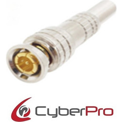 CyberPro BNC CCTV gold tip