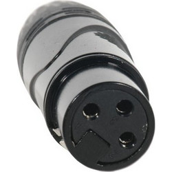 Onsei ON-D31 Βύσμα 3-pin XLR Θηλυκό - Χρώμα Μαύρο