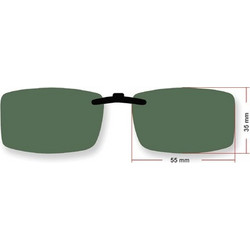 T.COOK Πρόσθετο Ηλίου 5004273 G-15 55x35 με σταθερή βάση - Polarized