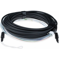 Καλώδιο Οπτικής Ίνας Trunk Intronics (RL2307) - 4x LC σε 4x LC - 9/125 OS2 - 70m - Μαύρο RL2307