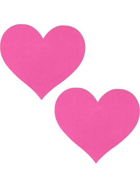 Wild Love Vinyl Heart Nipple Cover Pasties Rose