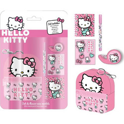 Hello Kitty Stationery mini backpack set