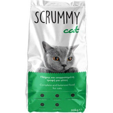 Scrummy Cat Μονόχρωμη Ξηρά Τροφή Συντήρησης για Γάτες 20kg