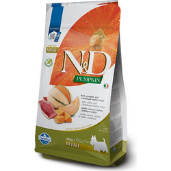 Farmina N&D Pumpkin Grain Free Mini Adult with Duck, Pumpkin & Cantaloupe Melon 2kg