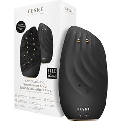 Geske 8-in-1 Sonic Thermo Συσκευή Καθαρισμού Προσώπου Μαύρη