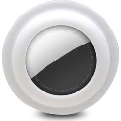 Θήκη σιλικόνης για AirTag Shockproof Anti-scratch White