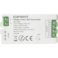 EuroSpot Led Controller RF 2.4GHz για Μονόχρωμη Ταινία 6201