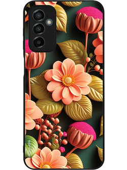 Sonique 3D Flower Series Back Cover Salmon (Samsung Galaxy M23 5G)