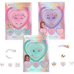 Top Model Beauty & Me Face Crystal Sticker 3 Σχέδια