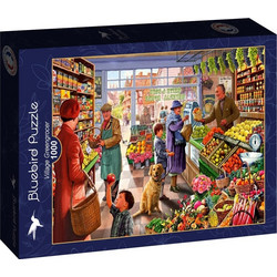 Puzzle Bluebird Puzzle Village Greengrocer 1000 Κομμάτια