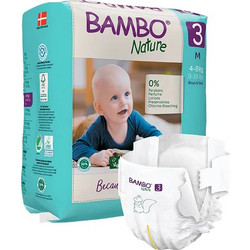 Bambo Nature Newborn Πάνες No3 4-8kg 28τμχ