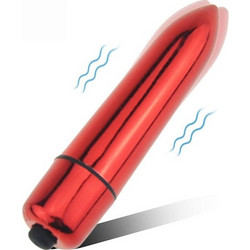 Ophelia's Dream Toys- Mini Vibe - Red Metallic- 10zd-515red