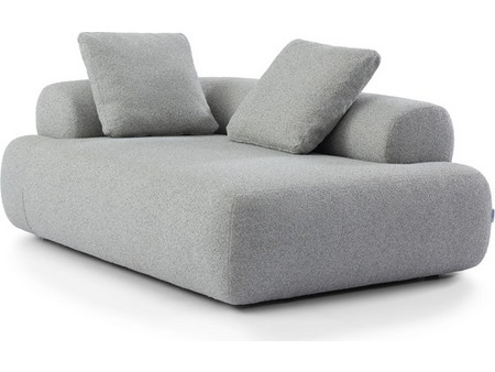 RAVENNA Ανάκλιντρο Δεξιά Γωνία Blaire Platinum 172 x 122 x 79