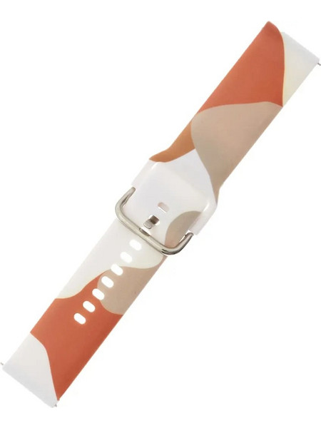Hurtel Moro Λουράκι Σιλικόνης Camo Black 5 (Galaxy Watch 45 / 46 / 47mm)