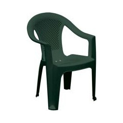 Καρέκλα Πλαστική ΕΡΡΙΚΑ Πράσινη 59x60x80Ycm