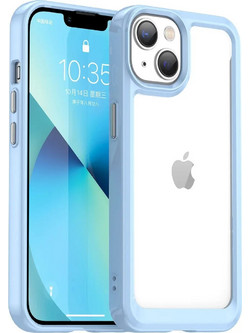 Hurtel Outer Space Back Cover Blue (iPhone 14 Plus)