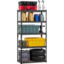 VEVOR Ράφια Αποθήκευσης 5 Επιπέδων 16" Β x 32" Π x 62.8" Υ για Γκαράζ MDBSXHJ16326G0P9FV0