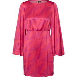 Vero Moda Kypra Love Potion Mini Βραδινό Φόρεμα Φούξια 10276317