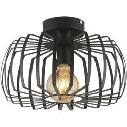 Πλαφονιέρα Φωτιστικό Οροφής 35cm E27 40W IP20 Arlight-63197-Μαύρο 0063197