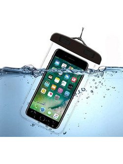 Techsuit - Waterproof Case - for Phone 6.5'' - Black