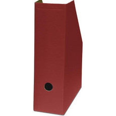 Νext θήκη περιοδικών classic μπορντώ χάρτινη Υ32x25x9εκ