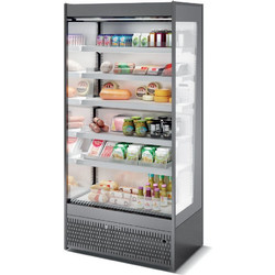 Isa SLIM OPEN 190 GREY Βιτρίνα Συντήρησης Self Service
