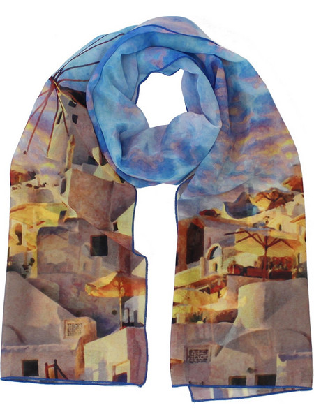Φουλάρι με διάφορα σχέδια Νο.9
