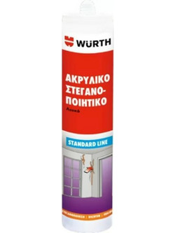 Ακρυλικός Στόκος 280ml Λευκός Wurth 0892166000