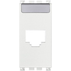 ARKE ΑΝΤΑΠΤΟΡΑΣ ΠΡΙΖΑΣ RJ45 AMP/AVAYA 1M ΛΕΥΚΟ VIMAR