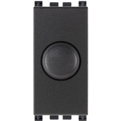 ARKE ΜΗΧΑΝΙΣΜΟΣ DIMMER ΠΕΡΙΣΤΡΟΦΙΚΟ ΑΛΕ-ΡΕΤΟΥΡ ΓΙΑ ΡΥΘΜΙΣΗ ΩΜΙΚΩΝ ΦΟΡΤΙΩΝ 230V 100-500W 1Μ ΓΚΡΙ VIMAR