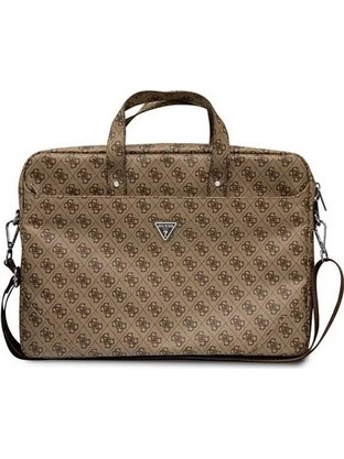 Guess GUCB15P4TW Τσάντα Laptop Ώμου 16" Brown