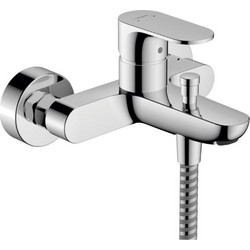 Hansgrohe Rebris S Single lever bath mixer Exposed Inst. chrome