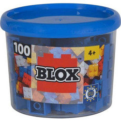 Simba Blox 100 Blue 4 Pin Bricks In Box (104114112)